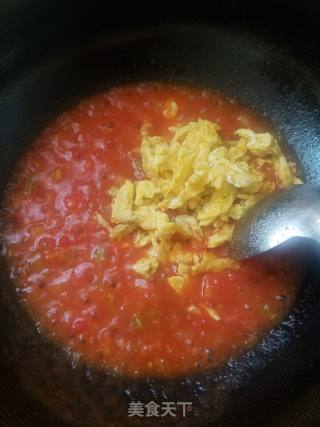 西红柿鸡蛋打卤面的做法步骤：9