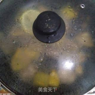 檬香彩椒炒鸡块的做法步骤：8