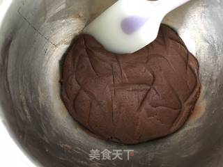 可可咖啡马卡龙的做法步骤：3