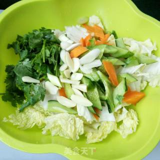 爽口手撕白菜的做法步骤：4