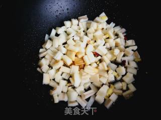 酸辣藕丁的做法步骤：6