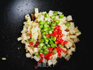 酸辣藕丁的做法步骤：7
