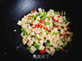 酸辣藕丁的做法步骤：8