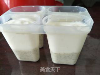 酸奶绿豆沙冰糕的做法步骤：9