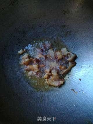 扁豆炒肉的做法步骤：3