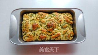 葱香面包卷的做法步骤：13