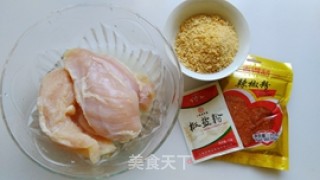 香辣鸡排的做法步骤：1