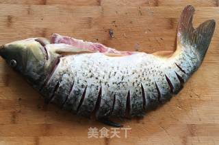 番茄烧鲤鱼的做法步骤：1