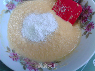鲜玉米马芬的做法步骤：5