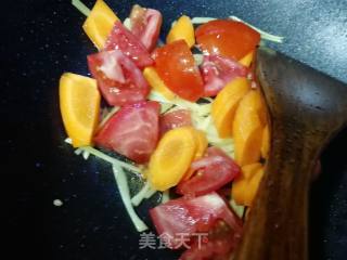 番茄鱼皮的做法步骤：6
