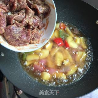 咖喱土豆烧牛肉的做法步骤：8