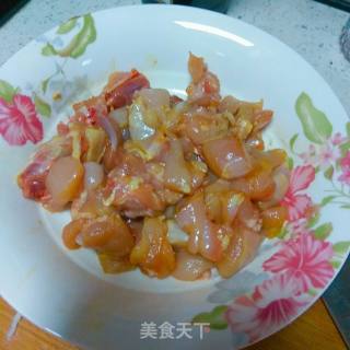 尖椒兔丁的做法步骤：5