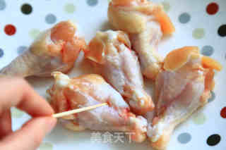 沙茶酱烤翅根的做法步骤：2