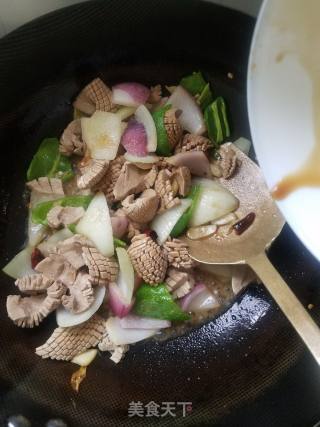 爆炒腰花的做法步骤：13