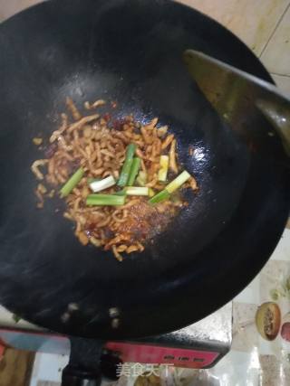 茄子肉丝的做法步骤：6