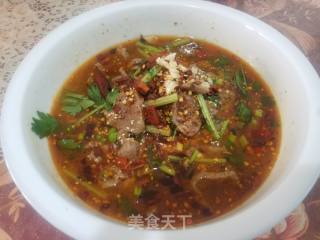 水煮牛肉的做法步骤：13