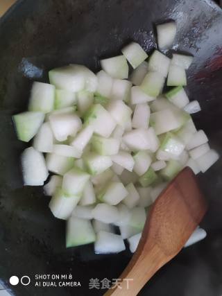 蚝油冬瓜的做法步骤：3