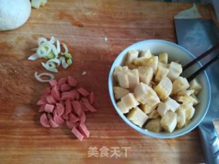 鸡蛋炒馍的做法步骤：1