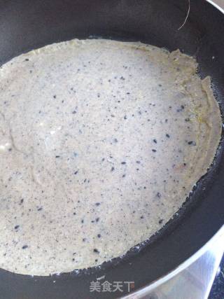 黑芝麻荞麦饼的做法步骤：4