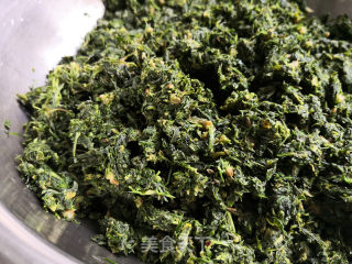 苦苦菜菜饼子的做法步骤：2