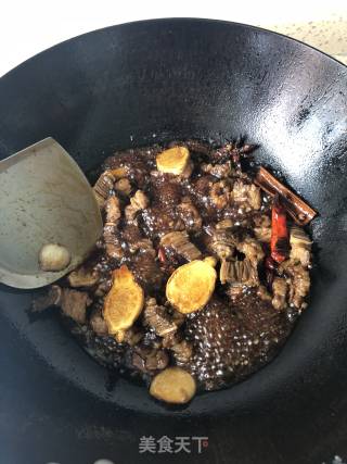 土豆牛腩煲的做法步骤：7