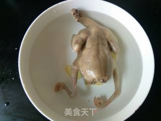蒸山药枸杞鸽子汤的做法步骤：6