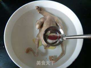蒸山药枸杞鸽子汤的做法步骤：7