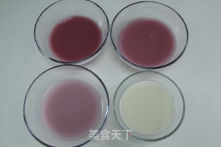 芋泥渐变千层蛋糕的做法步骤：3
