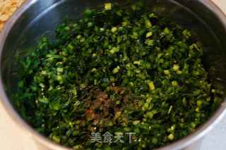 韭菜鸡蛋盒子的做法步骤：3