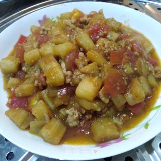 肉末烩双茄的做法步骤：5