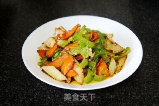 苦瓜炒山药的做法步骤：7