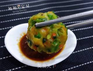 蒸豇豆胡萝卜丸的做法步骤：13