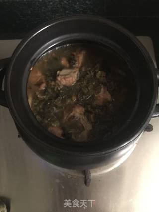 排骨煲梅菜的做法步骤：7