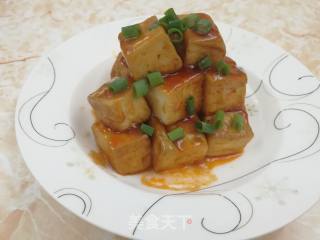 黄金酸甜豆腐的做法步骤：8