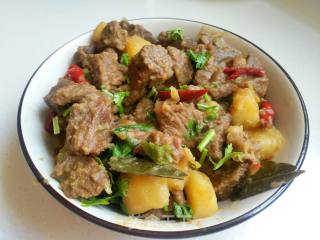 土豆炖牛肉的做法步骤：13