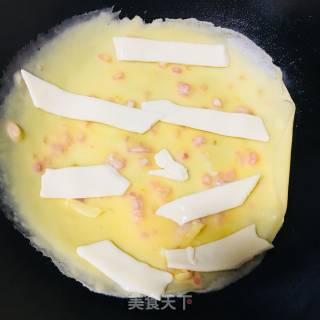 西红柿奶酪蛋饼的做法步骤：5