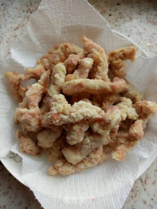 酥炸鸡柳的做法步骤：14