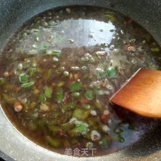 青椒肉末焖面的做法步骤：12