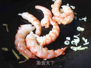#鲜虾#鲜虾面的做法步骤：6