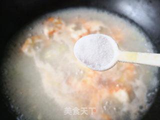 #鲜虾#鲜虾面的做法步骤：9
