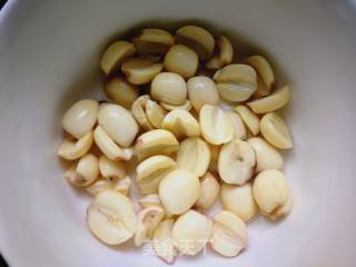 桂花莲子豆浆的做法步骤：1