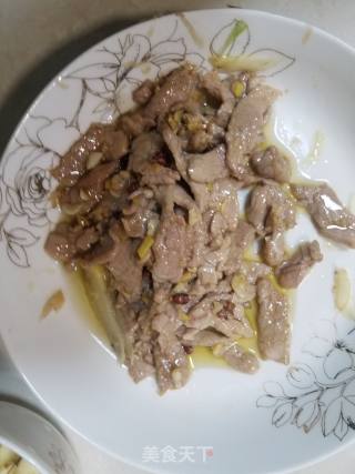 仔姜肉片的做法步骤：2