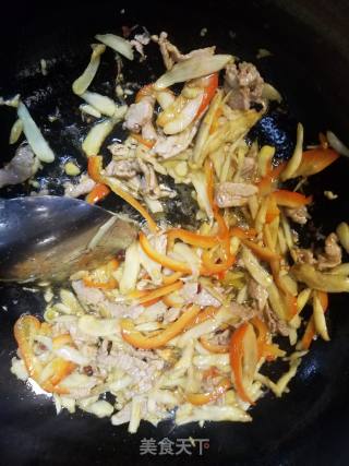 仔姜肉片的做法步骤：4