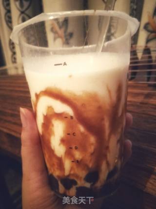 黑糖珍珠鲜奶（脏脏奶 恶魔珍鲜奶）的做法步骤：14