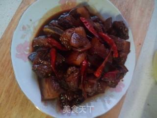 毛氏红烧肉的做法步骤：7