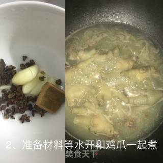 酸辣柠檬鸡爪的做法步骤：2