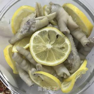 酸辣柠檬鸡爪的做法步骤：5