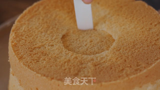 杨枝甘露爆浆蛋糕【初味日记】的做法步骤：10