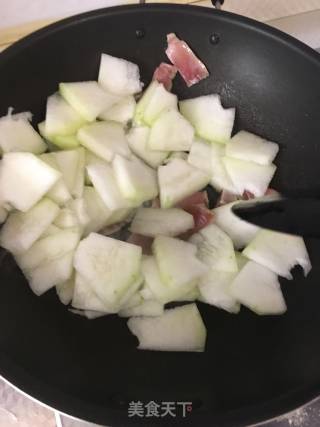 火腿冬瓜的做法步骤：3