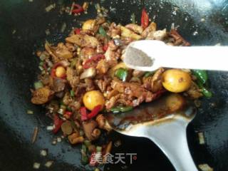 酸辣鸡杂的做法步骤：10
